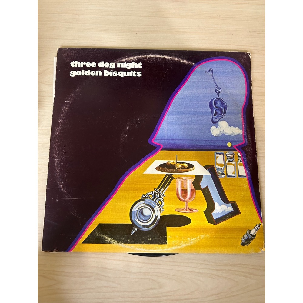 Three Dog Night Golden Biscuits Vinyl LP Album Dunhill DSX-50098 1971‎ Gatefold